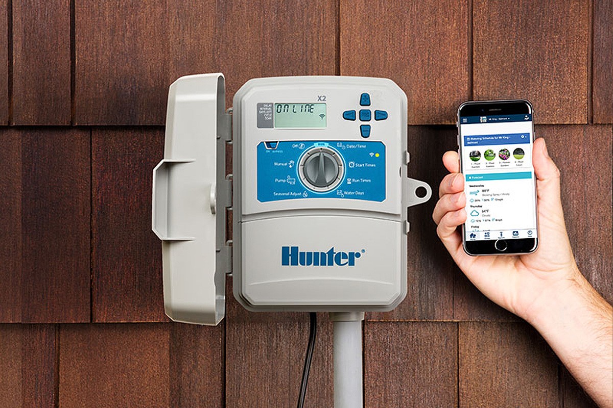 Hunter Hydrawise Controller & application.